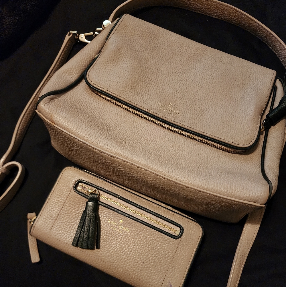 Kate Spade purse and matching wallet